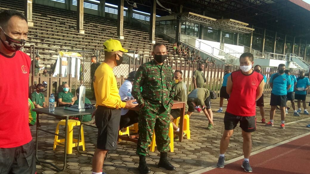 Danrem 042/Gapu Beri Semangat Peserta Garjas UKP