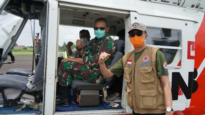 Danrem 042 Gapu Patroli Udara Pantau Karhutla dan Banjir