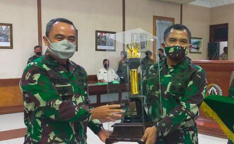Kodim 0415/Jambi Raih Juara I Lomba Binter Tingkat Kodim Tipe A Tahun 2021