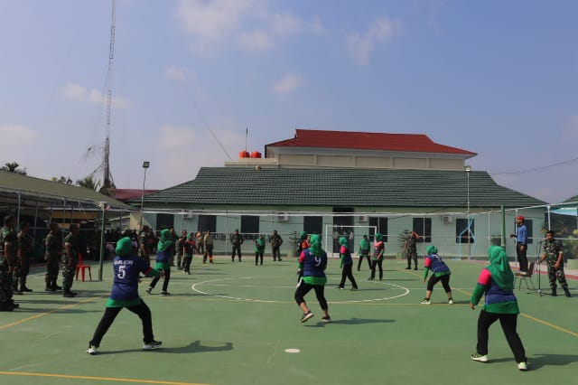 Meriahkan Hari Kemerdekaan, Kodim 0419/Tanjab Gelar Pertandingan Antar Koramil