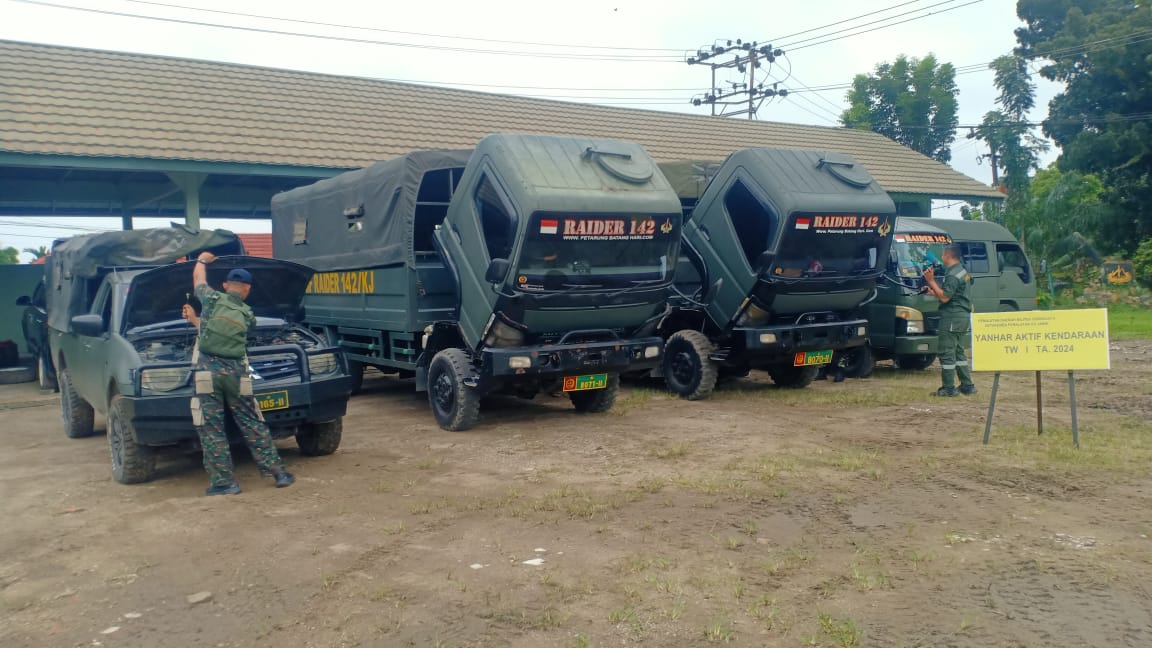 Denpal II/2 Jambi gelar Yanhar Aktif di Satuan Jajaran Korem 042/Gapu