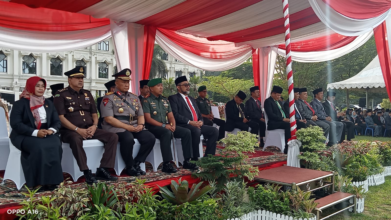 Dandim 0415/Jambi Hadiri Upacara Peringatan Harkitnas di Kantor Gubernur Jambi