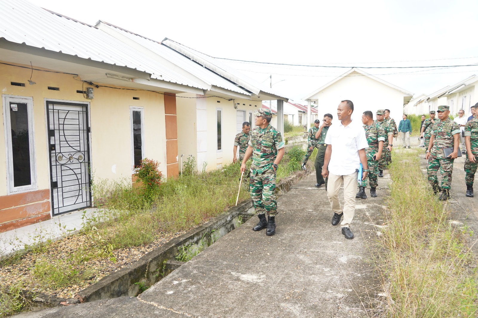 Danrem 042/Gapu tinjau perumahan Prajurit TWP TNI AD