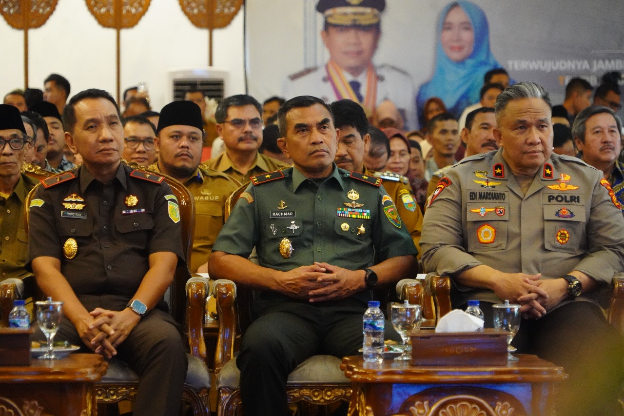 Danrem 042/Gapu hadiri Lounching Implementasi Sertifikat Elektronik oleh Menteri ATR/BPN, Percepatan digitalisasi Pertanahan