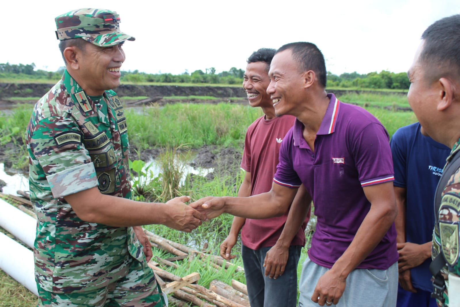 Danrem 042/Gapu tinjau lokasi Opla di wilayah Kabupaten Tanjab Timur