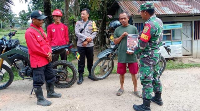 Babinsa lakukan sosialisasi pencegahan Karhutla kepada masyarakat
