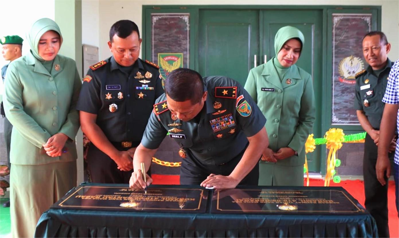 Danrem 042/Gapu Resmikan Dua Koramil Baru di Tanjab Timur