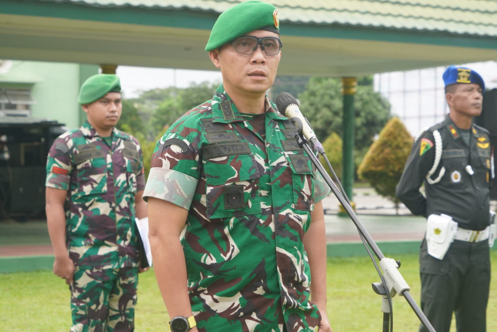 SOSIALISASI OPS GAKTIB DAN OPS YUSTISI POLISI MILITER “WASPADA WIRA LEMBING TA 2025” SERTA SAFETY RIDING & SAFETY DRIVING DI KOREM 042/GAPU