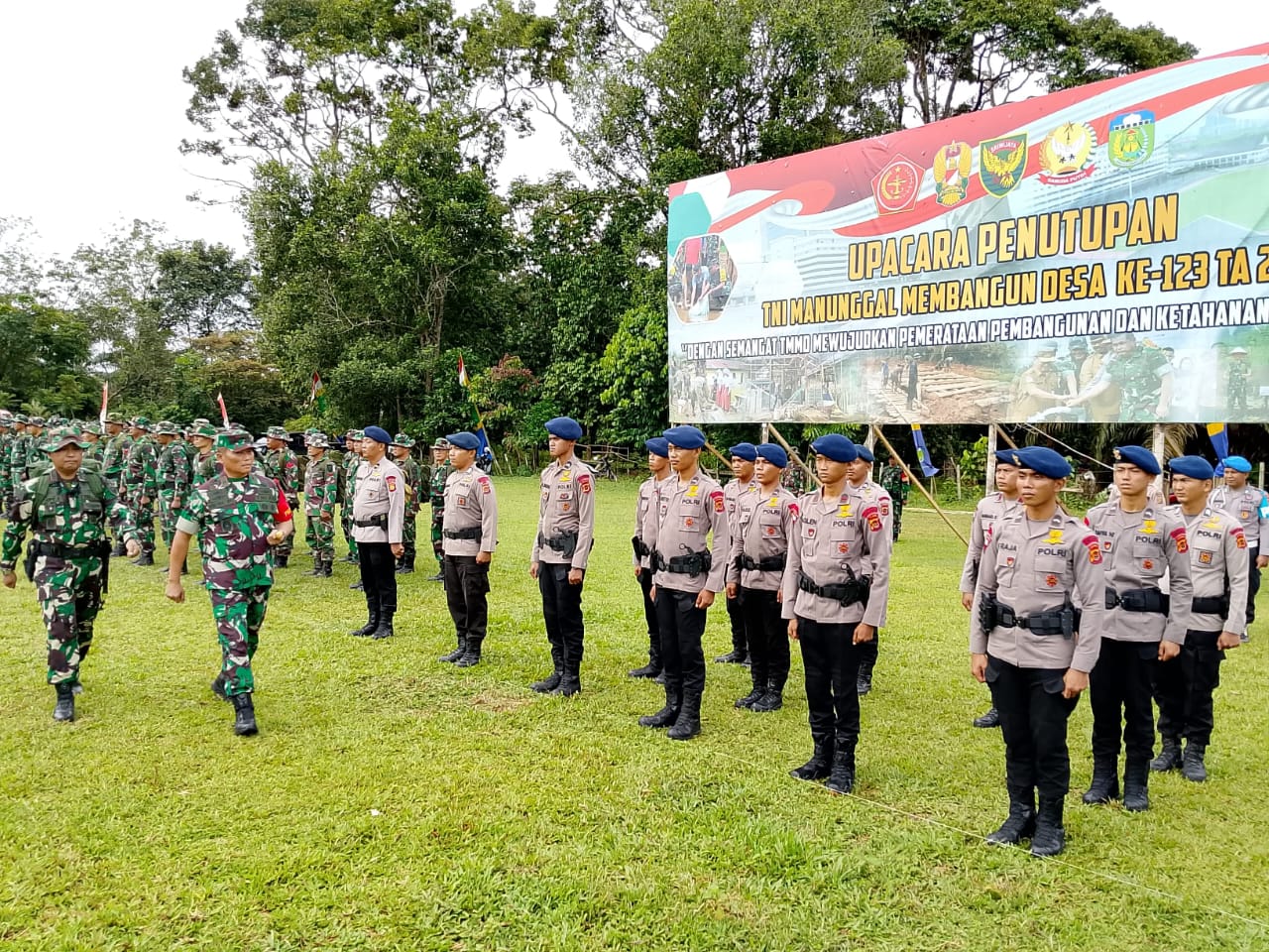 TMMD Ke-123 TA 2025 Kodim 0416/Bute Resmi Ditutup