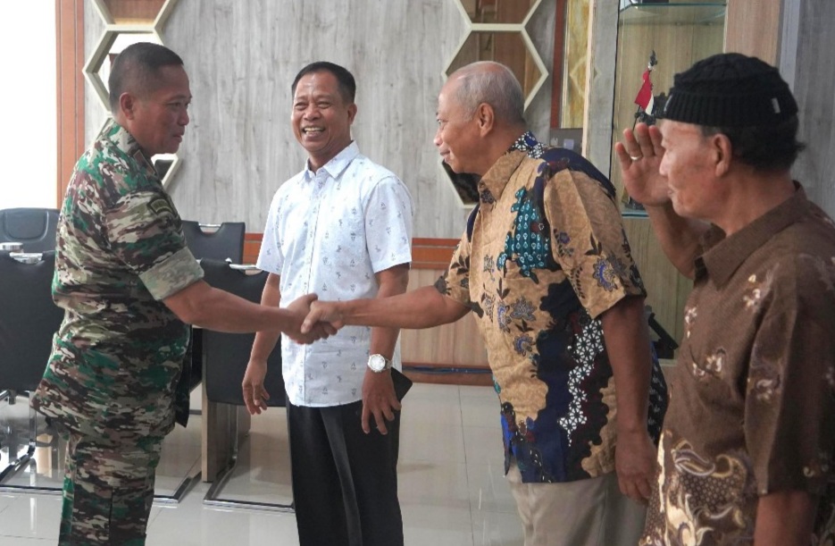 Danrem 042/Gapu Terima Audensi Ketua PPAD Provinsi Jambi