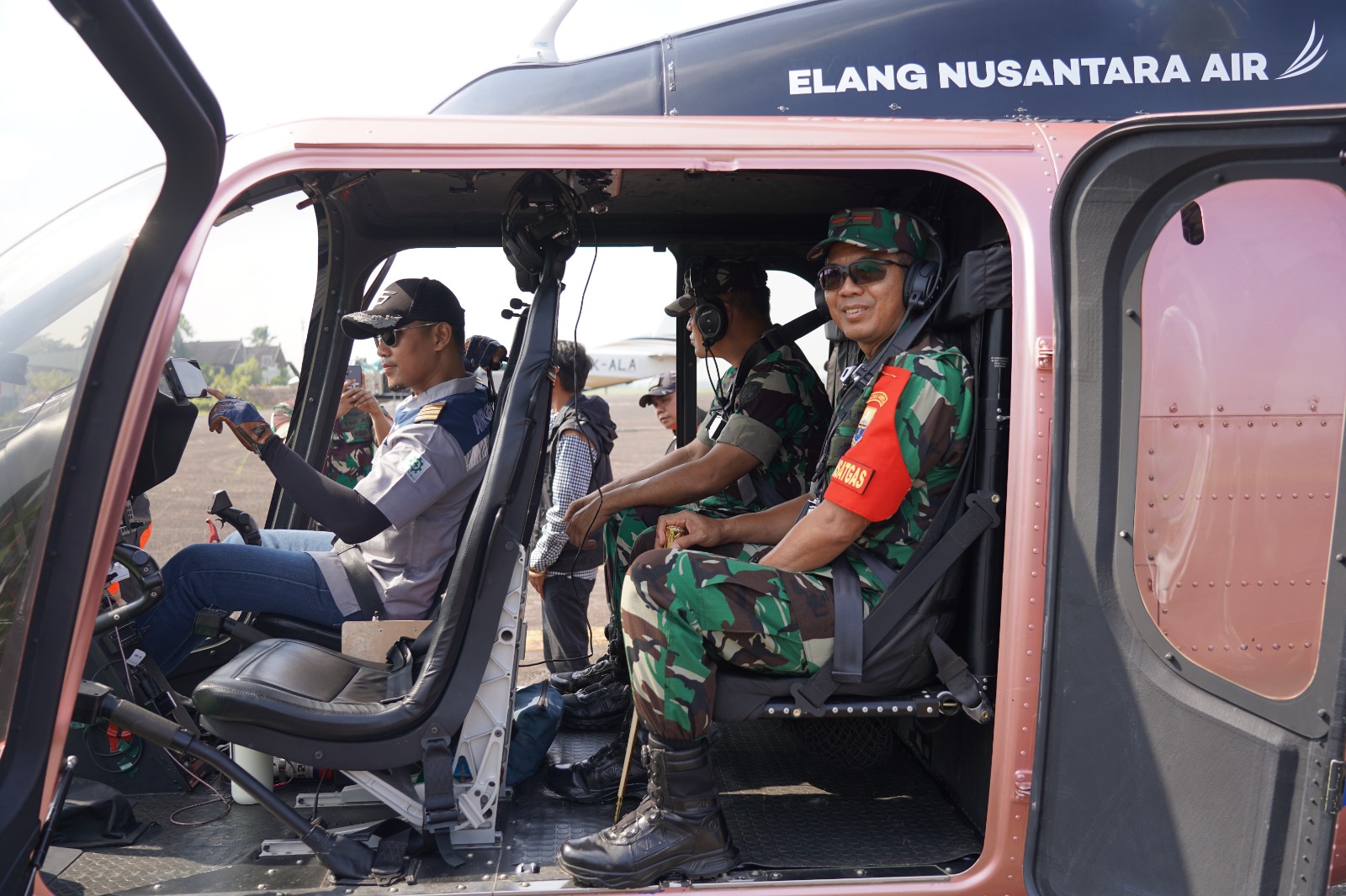Danrem 042/Gapu Sisir Wilayah Rawan Karhutla dari Udara, Perkuat Langkah Pencegahan